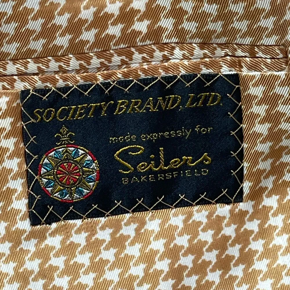 Vintage Nino Cerruti Beige Sport Coat – Society Brand Ltd 1970s Tailored‎